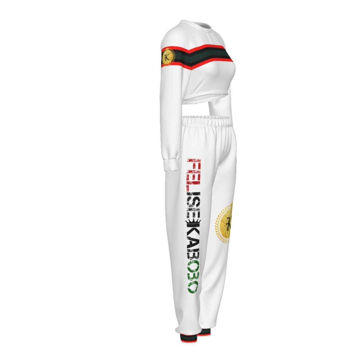 Felise KaBobo - Crop Sweatshirt Suit