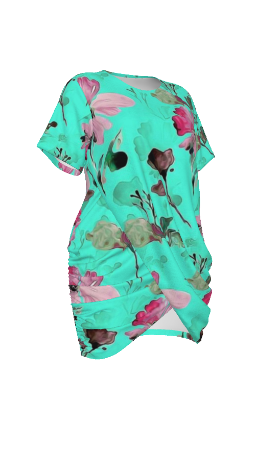 Felise KaBobo - Women’s Stacked Hem Dress(Plus Size)