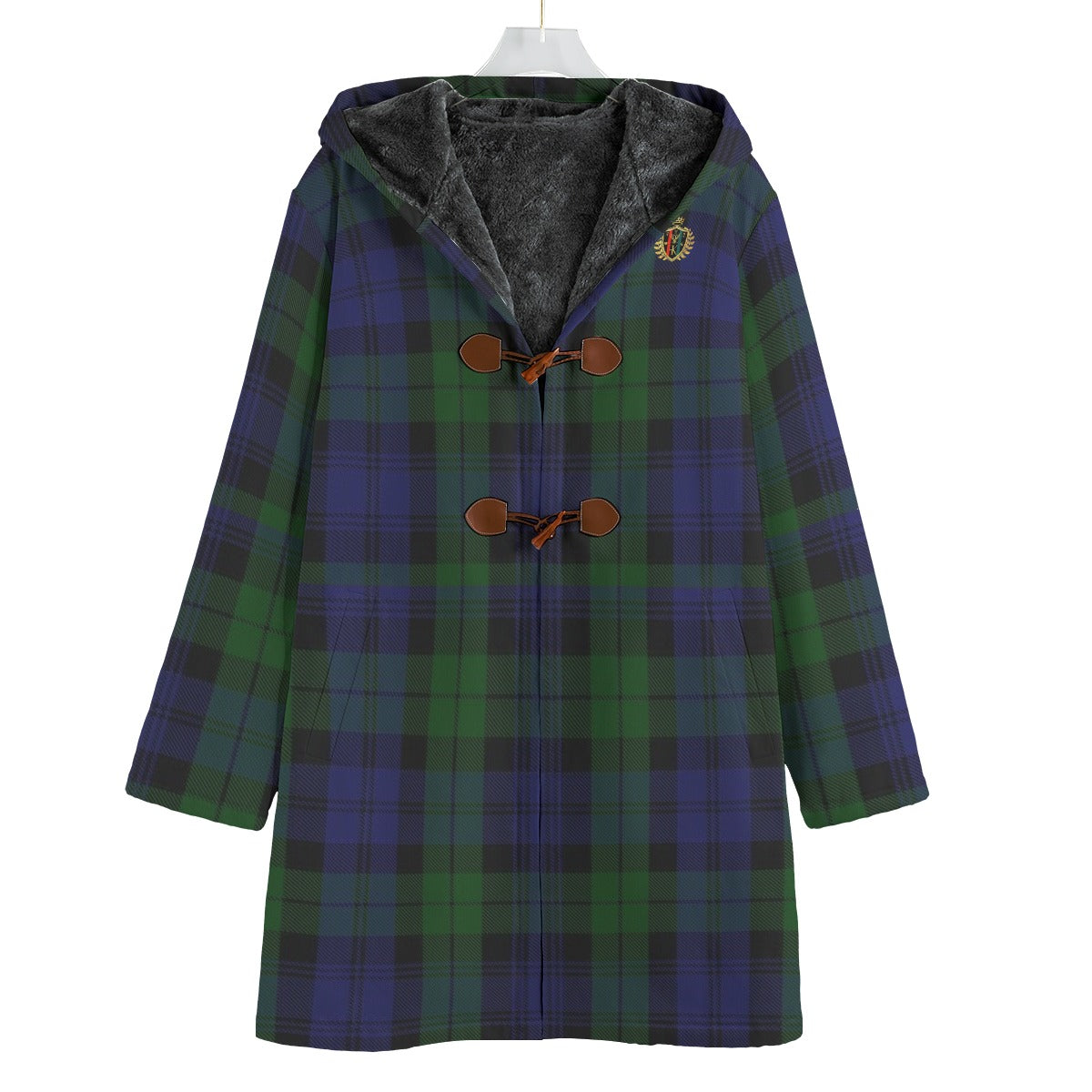 Men's Canvas Button Fleece Windbreaker