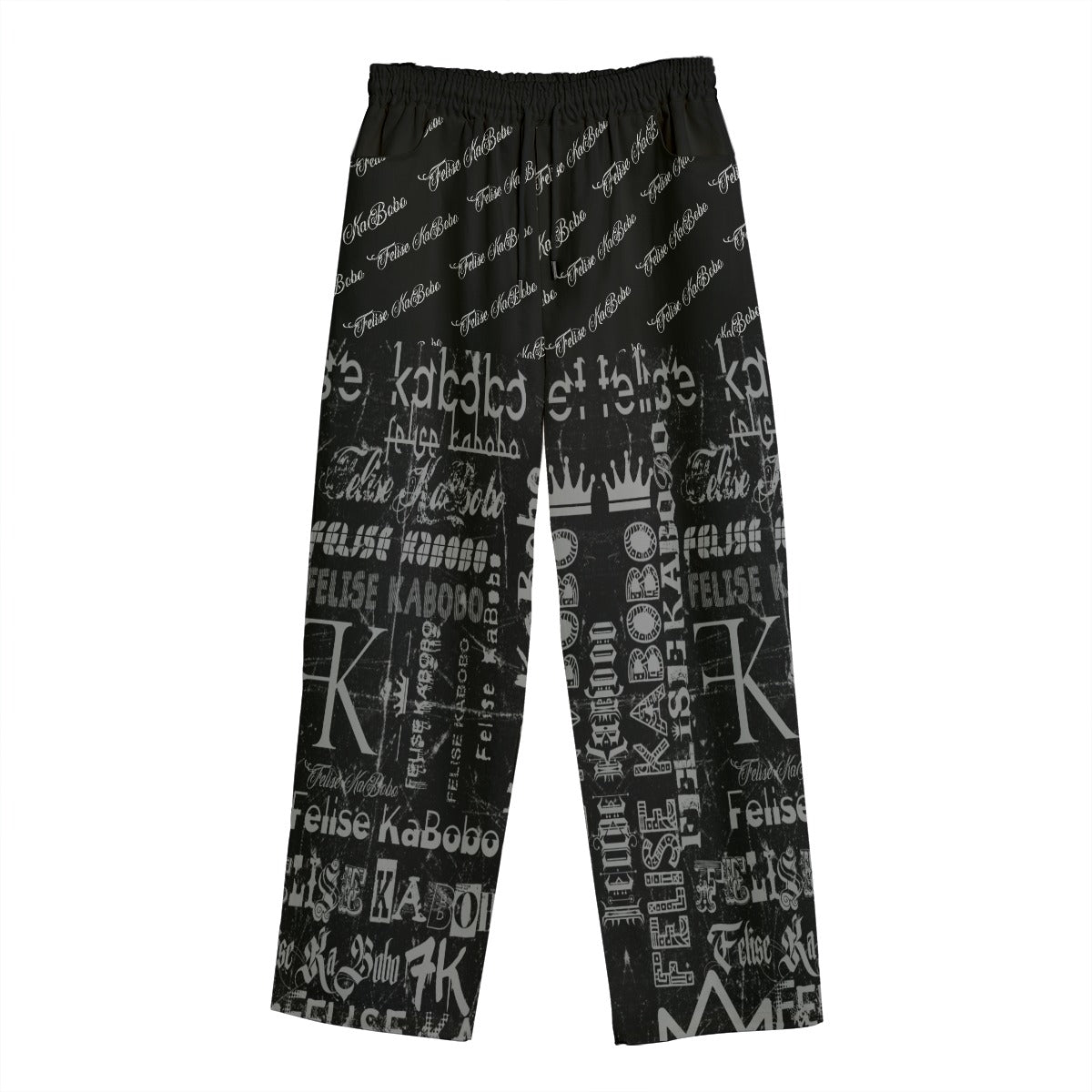 Felise KaBobo - Graffitti Straight Casual Pants