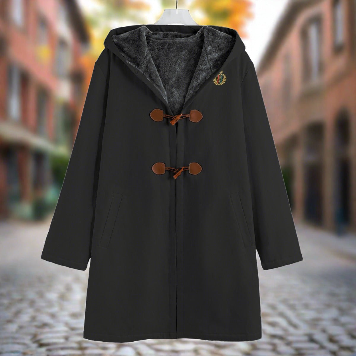 Felise KaBobo - Men's Canvas Button Fleece Windbreaker