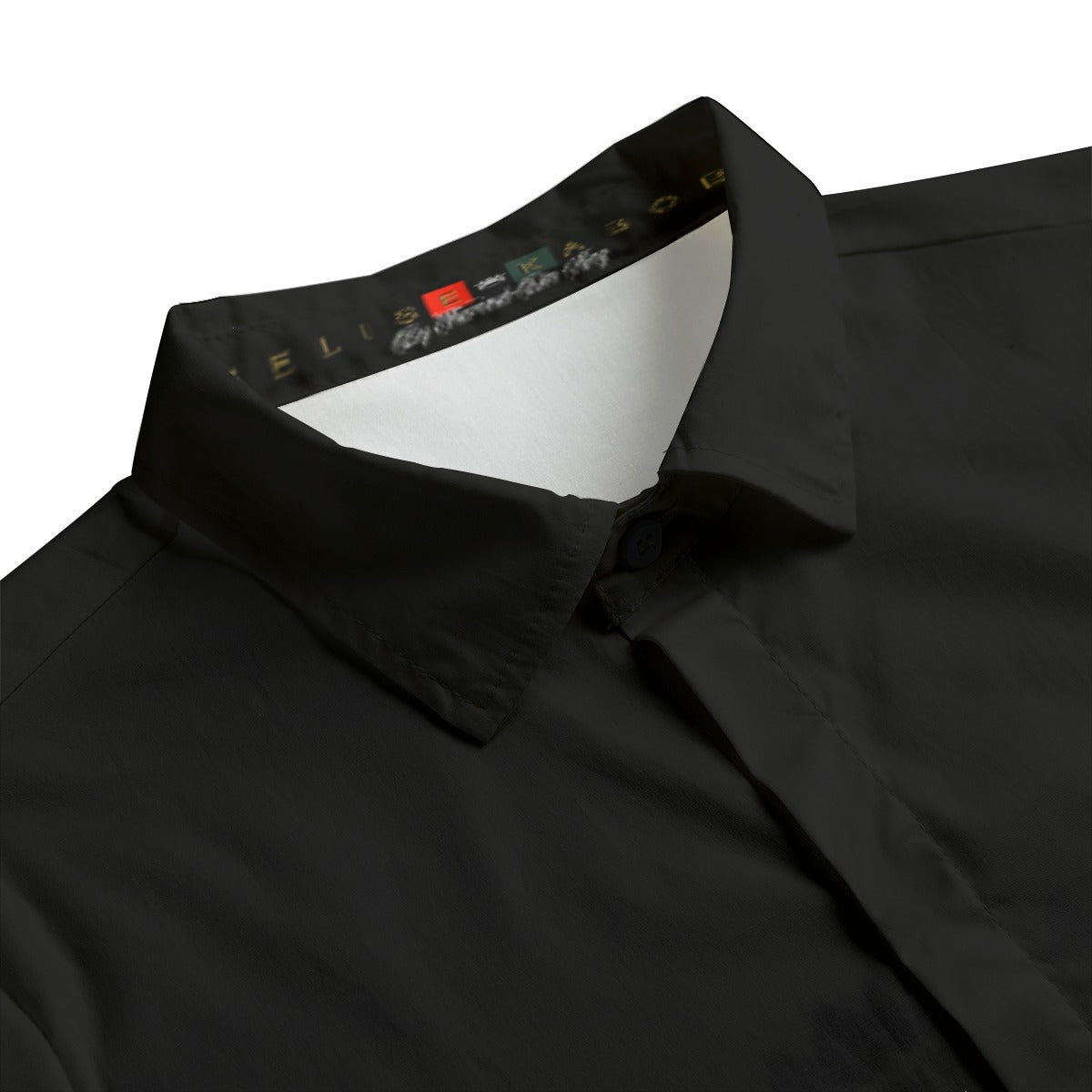 Felise KaBobo - Men's Lapel Collar Shirt With Concealed Placket