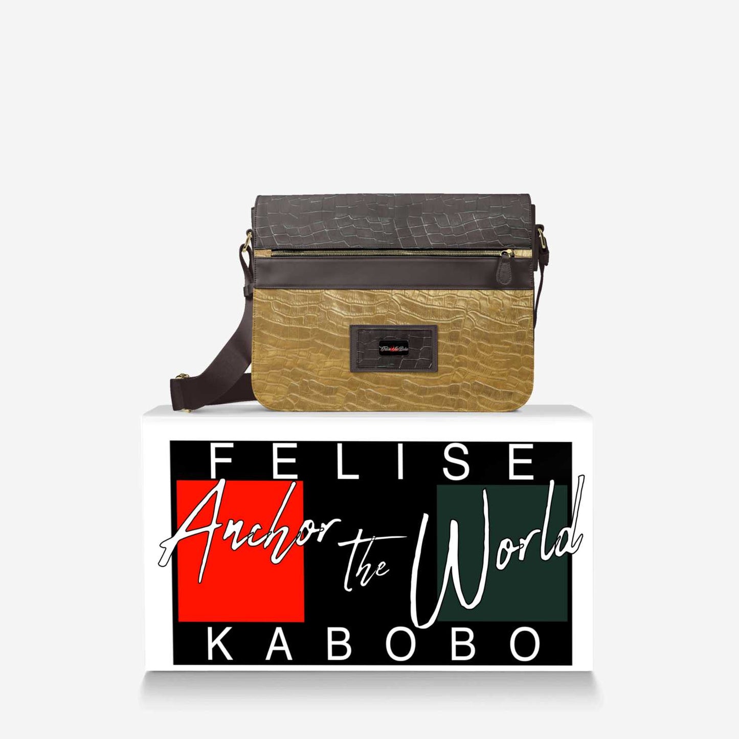 Felise KaBobo -DESIGNER LUXURY FASHION MESSENGER BAG
