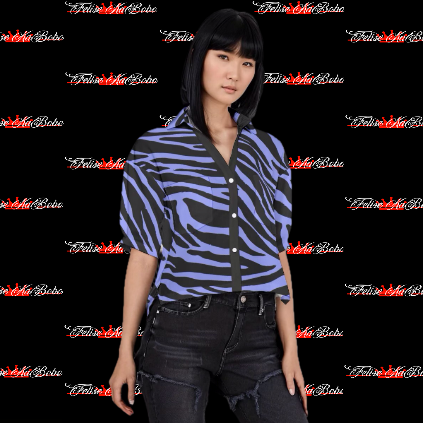 Felise KaBobo - Womens V-neck shirt
