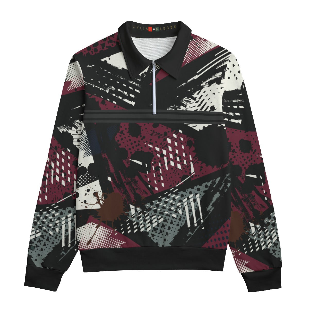 Felise KaBobo - Unisex Lapel Sweatshirt