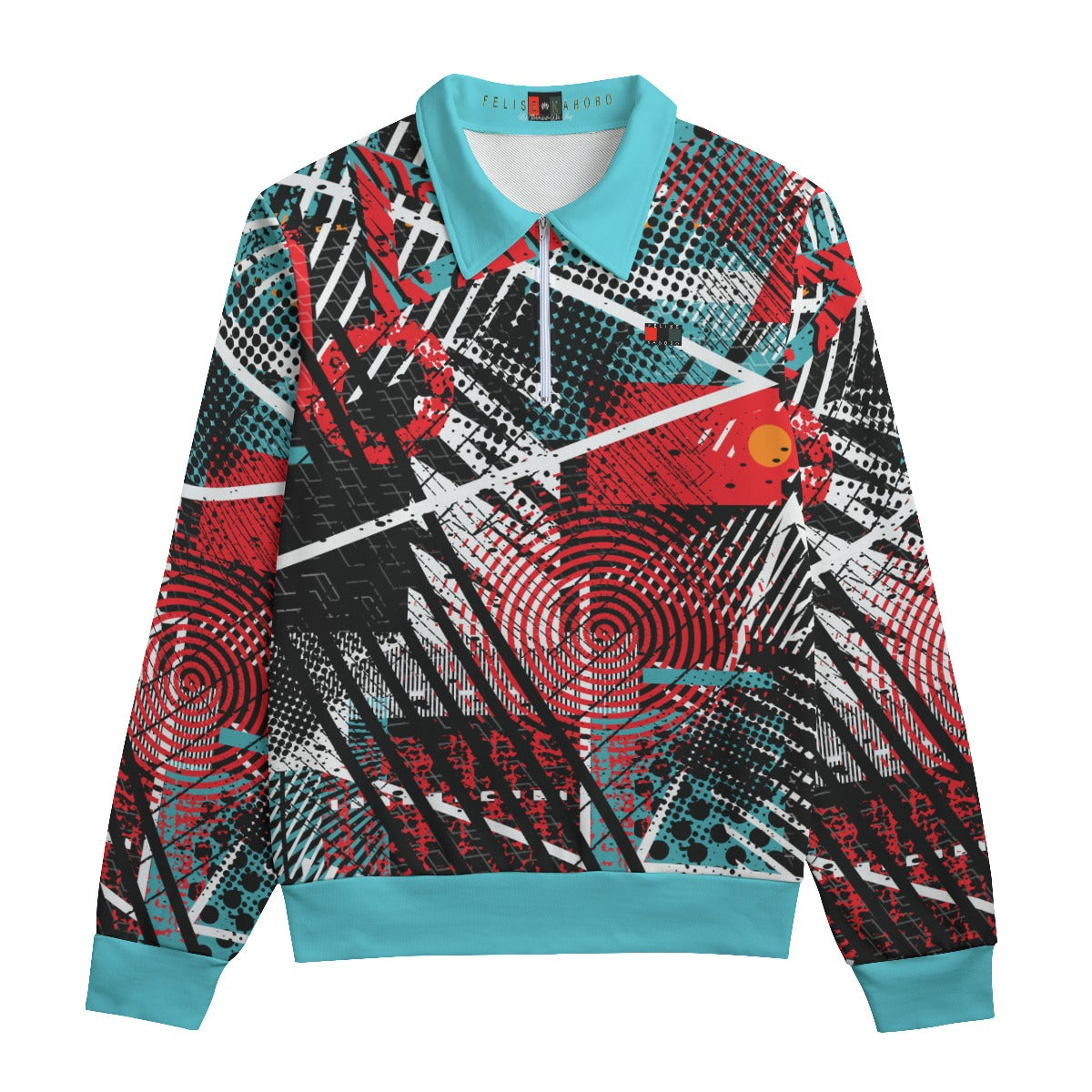 Felise KaBobo - Unisex Lapel Sweatshirt