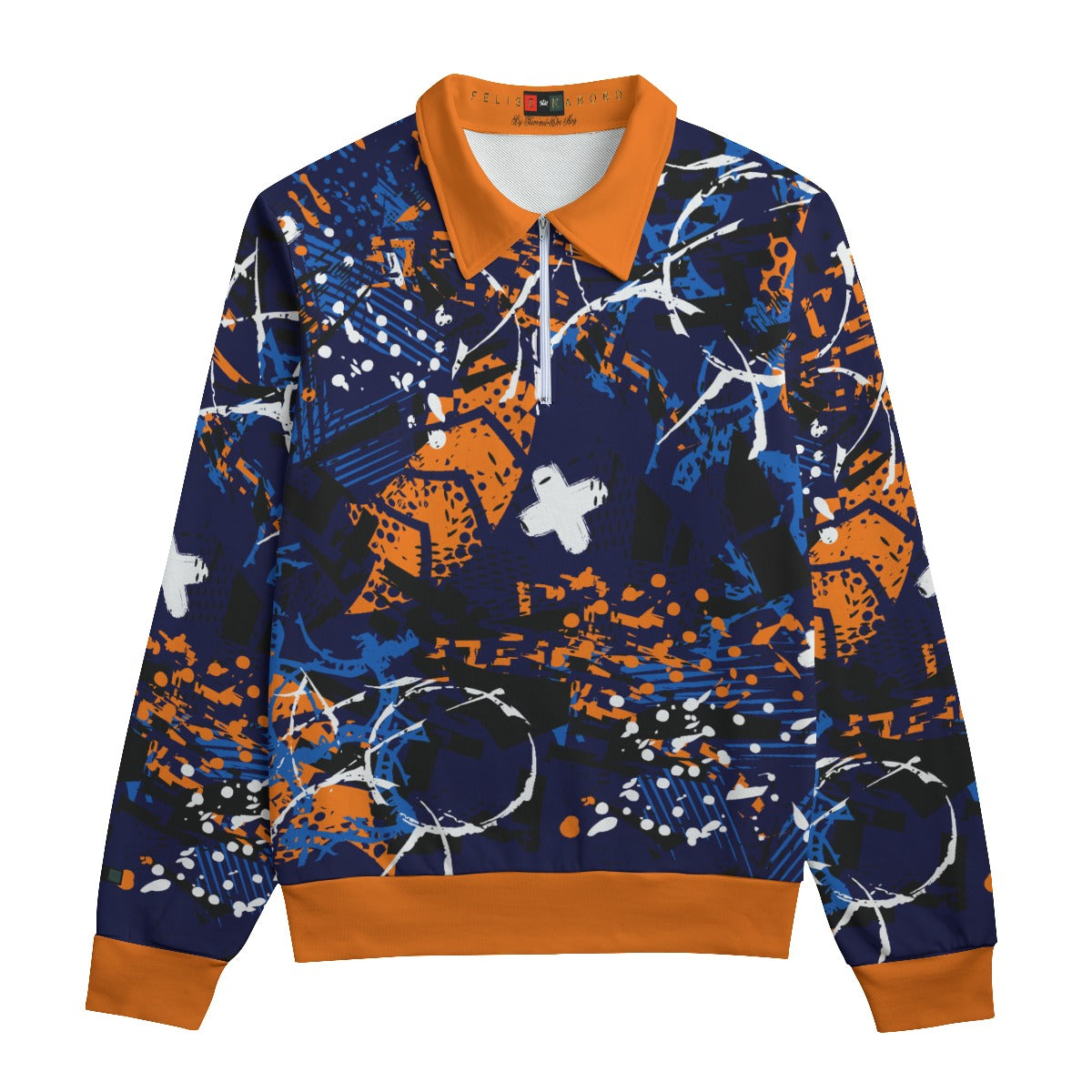 Felise KaBobo - Unisex Lapel Sweatshirt
