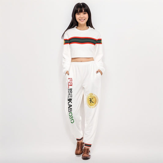 Felise KaBobo - Crop Sweatshirt Suit