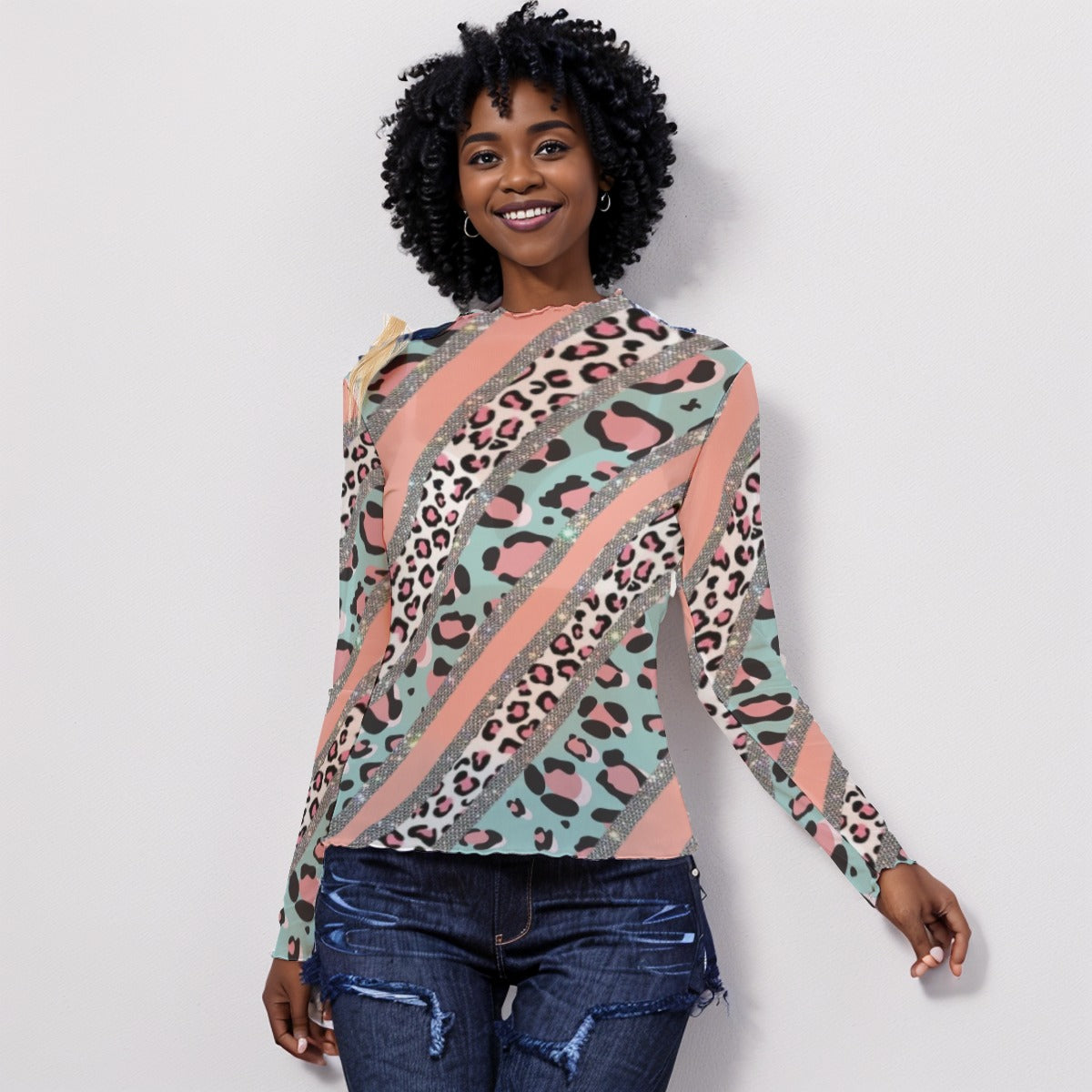 Felise KaBobo - Mesh Blouse