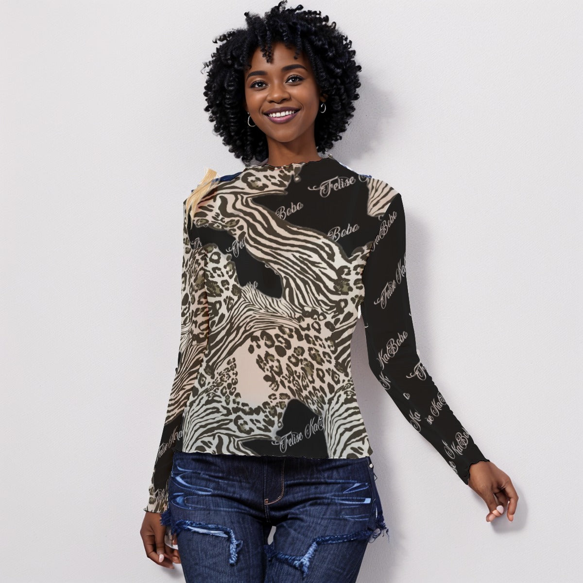 Felise KaBobo - Mesh blouse
