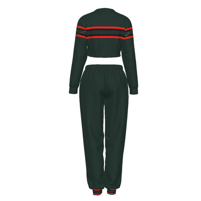 Felise KaBobo - Crop Sweatshirt Suit