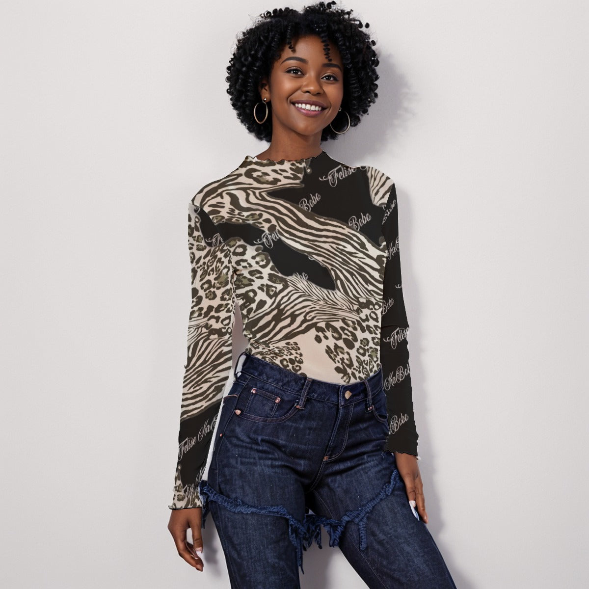 Felise KaBobo - Mesh blouse