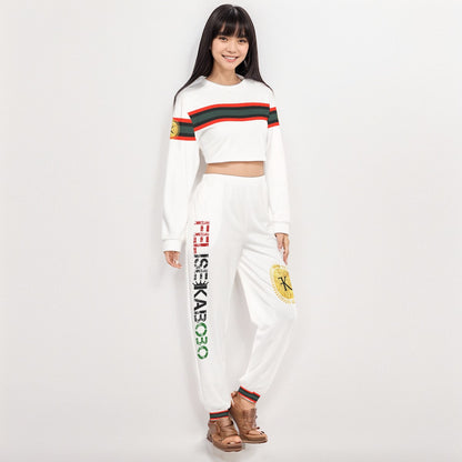 Felise KaBobo - Crop Sweatshirt Suit