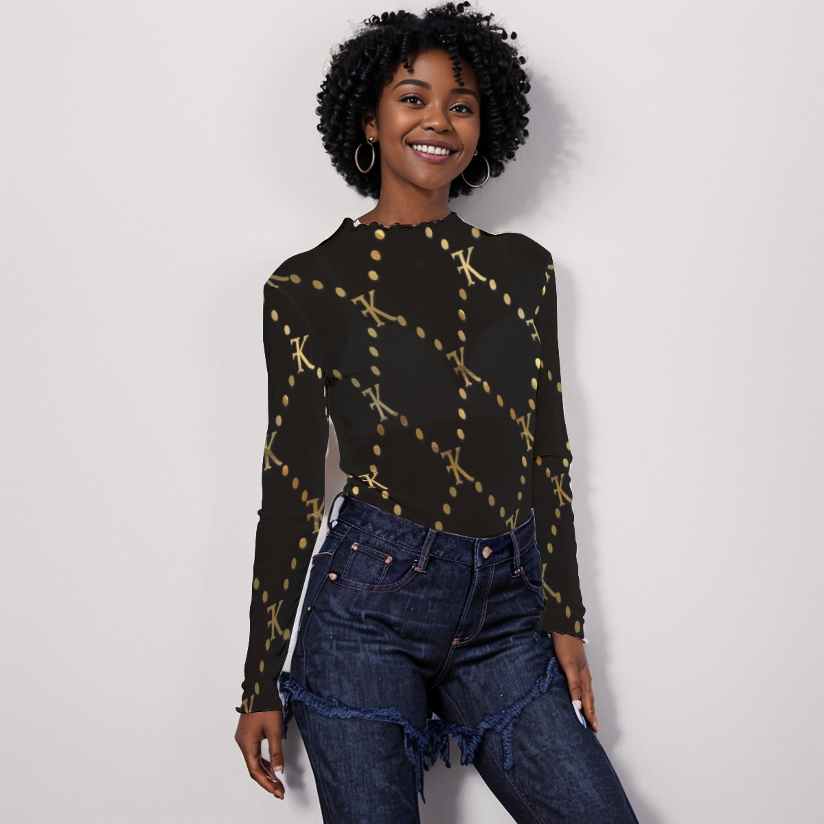 Felise KaBobo - Mesh Blouse