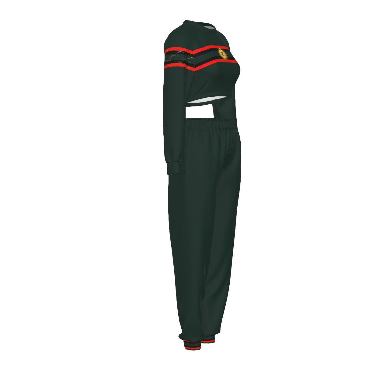 Felise KaBobo - Crop Sweatshirt Suit