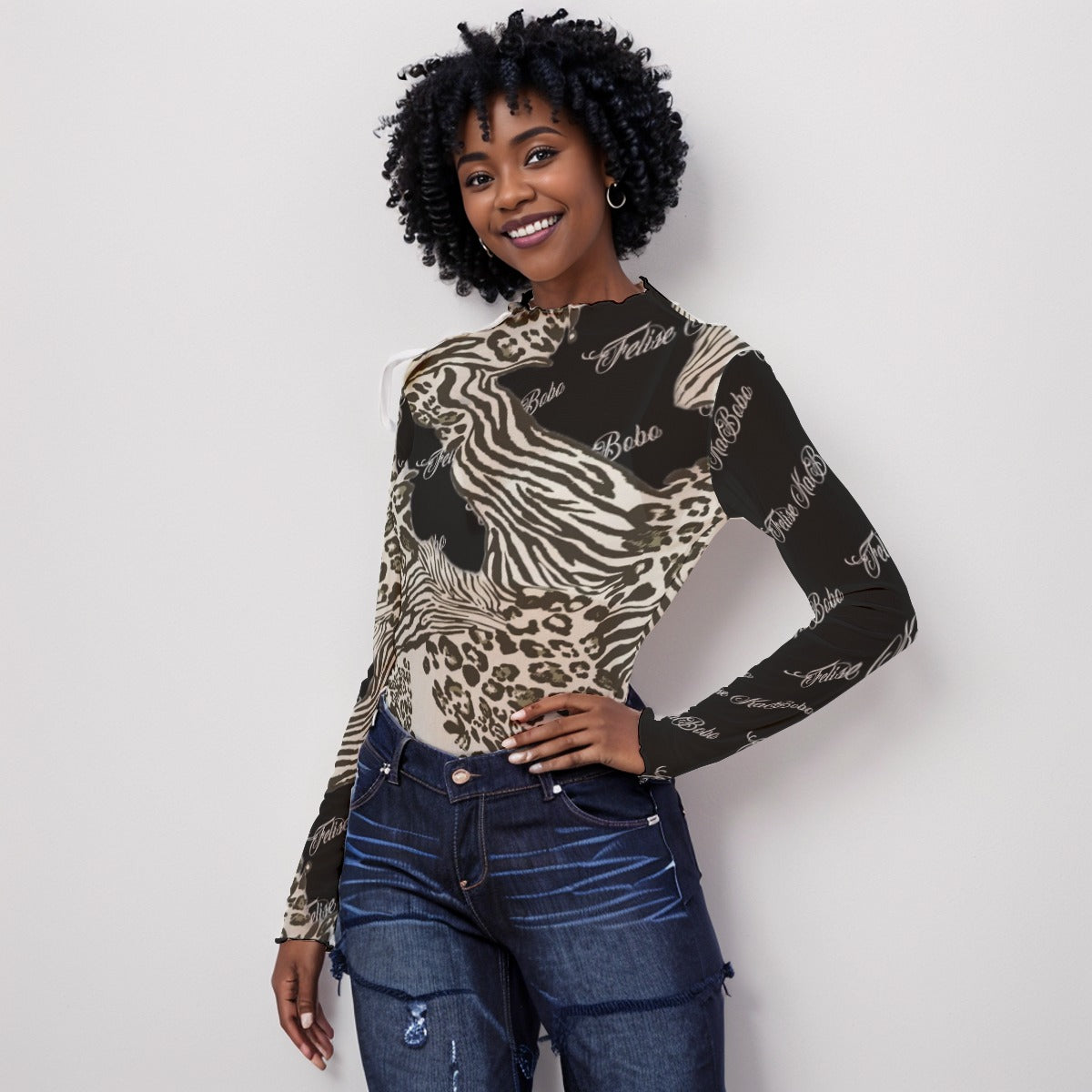 Felise KaBobo - Mesh blouse