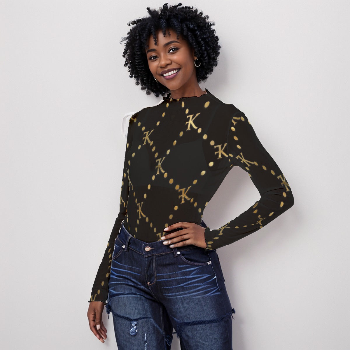Felise KaBobo - Mesh Blouse