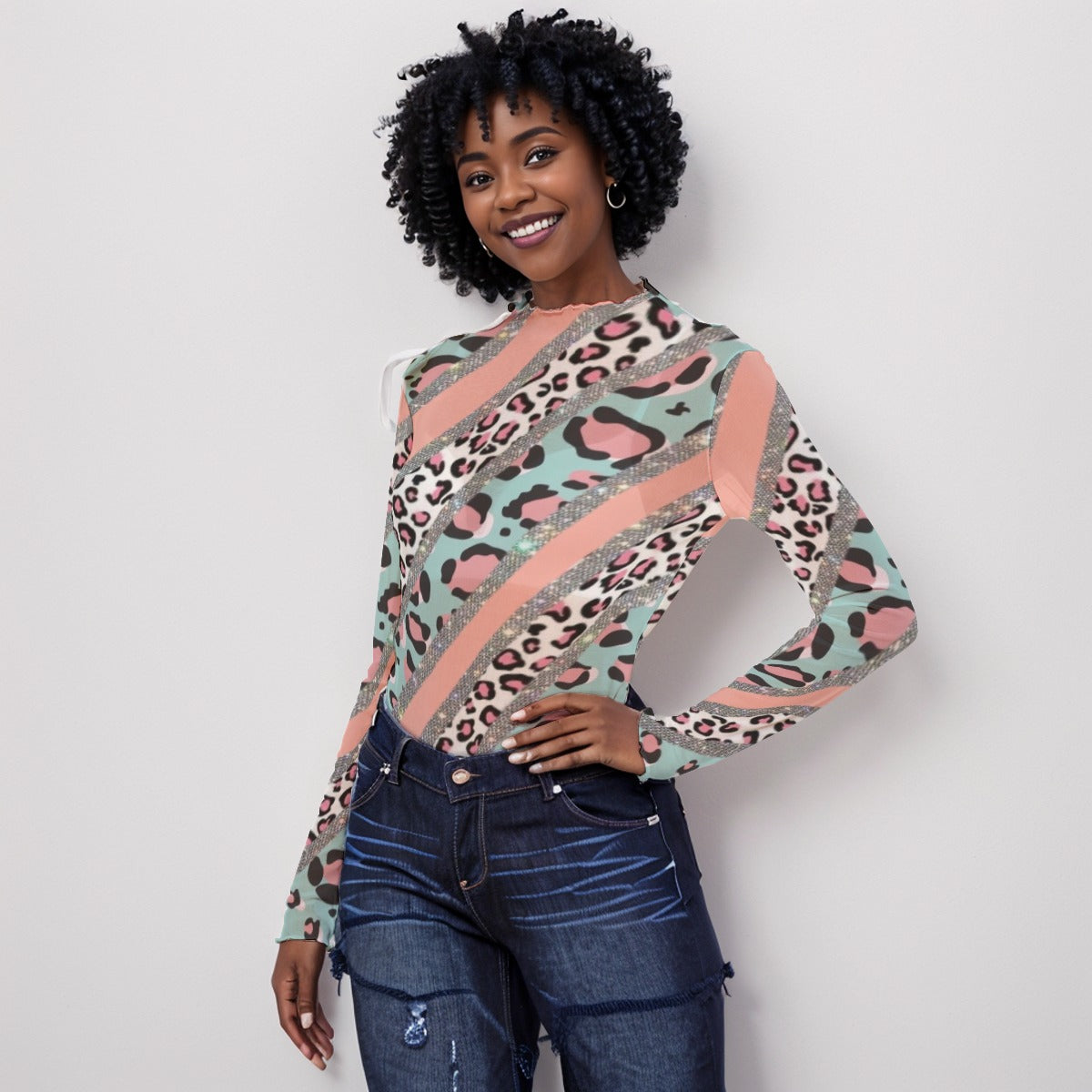 Felise KaBobo - Mesh Blouse