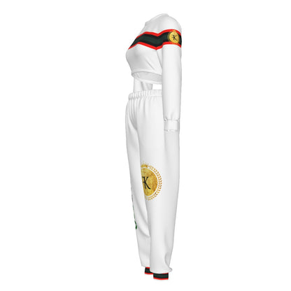 Felise KaBobo - Crop Sweatshirt Suit