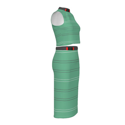 Felise KaBobo - Tank Top & Split High Skirt Set