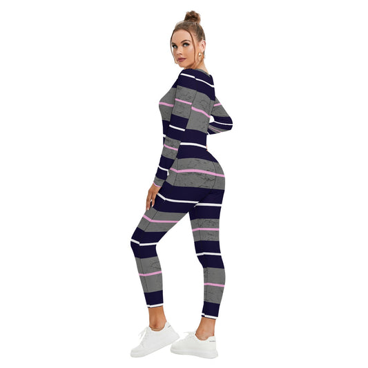 Felise KaBobo - Women's Plunging Neck Jumpsuit