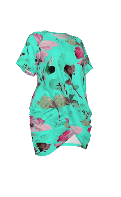 Felise KaBobo - Women’s Stacked Hem Dress（Plus Size）