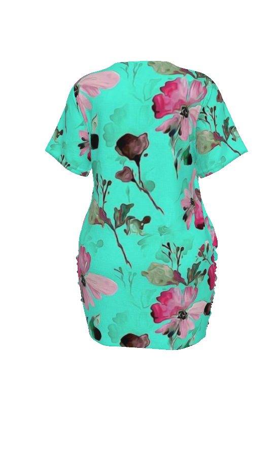 Felise KaBobo - Women’s Stacked Hem Dress（Plus Size）