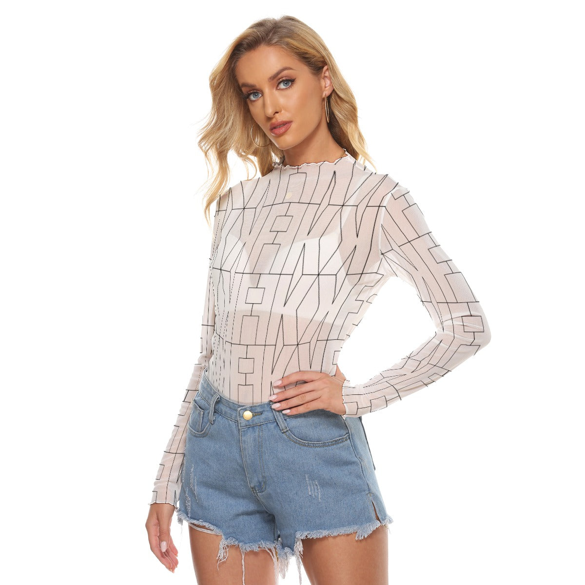 Felise KaBobo - Mesh blouse