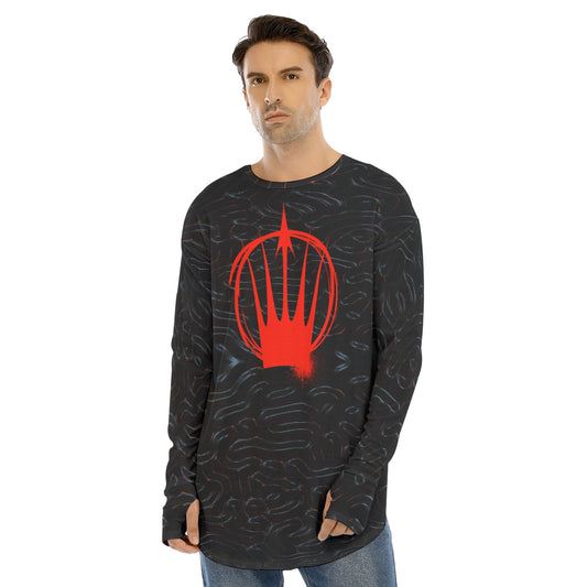 Felise KaBobo - Men's Fingerless Long Sleeve T-shirt