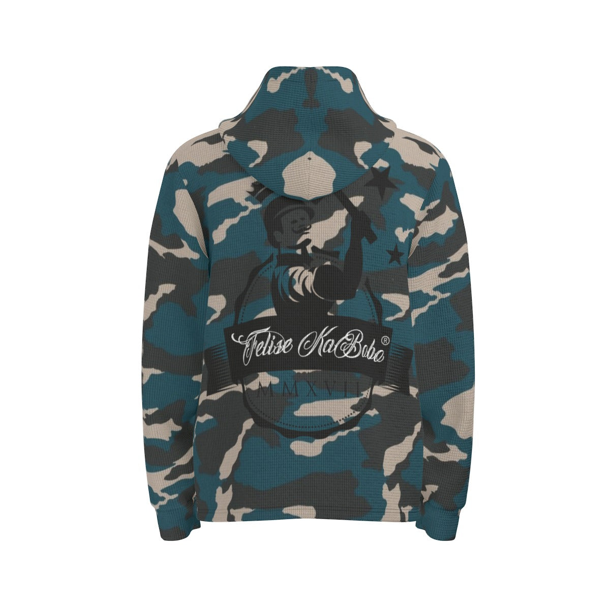 Felise KaBobo - Men's Half  Button Hoodie