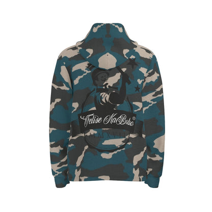 Felise KaBobo - Men's Half  Button Hoodie