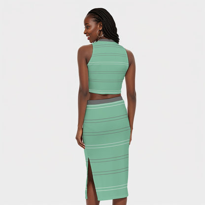 Felise KaBobo - Tank Top & Split High Skirt Set