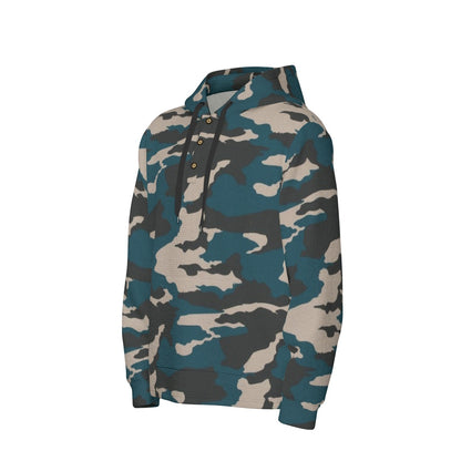 Felise KaBobo - Men's Half  Button Hoodie