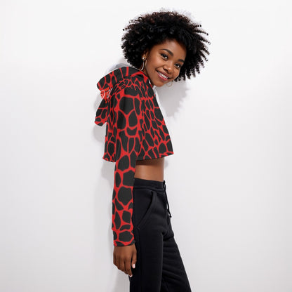 Felise KaBobo - Women's Crop Top Hoodie