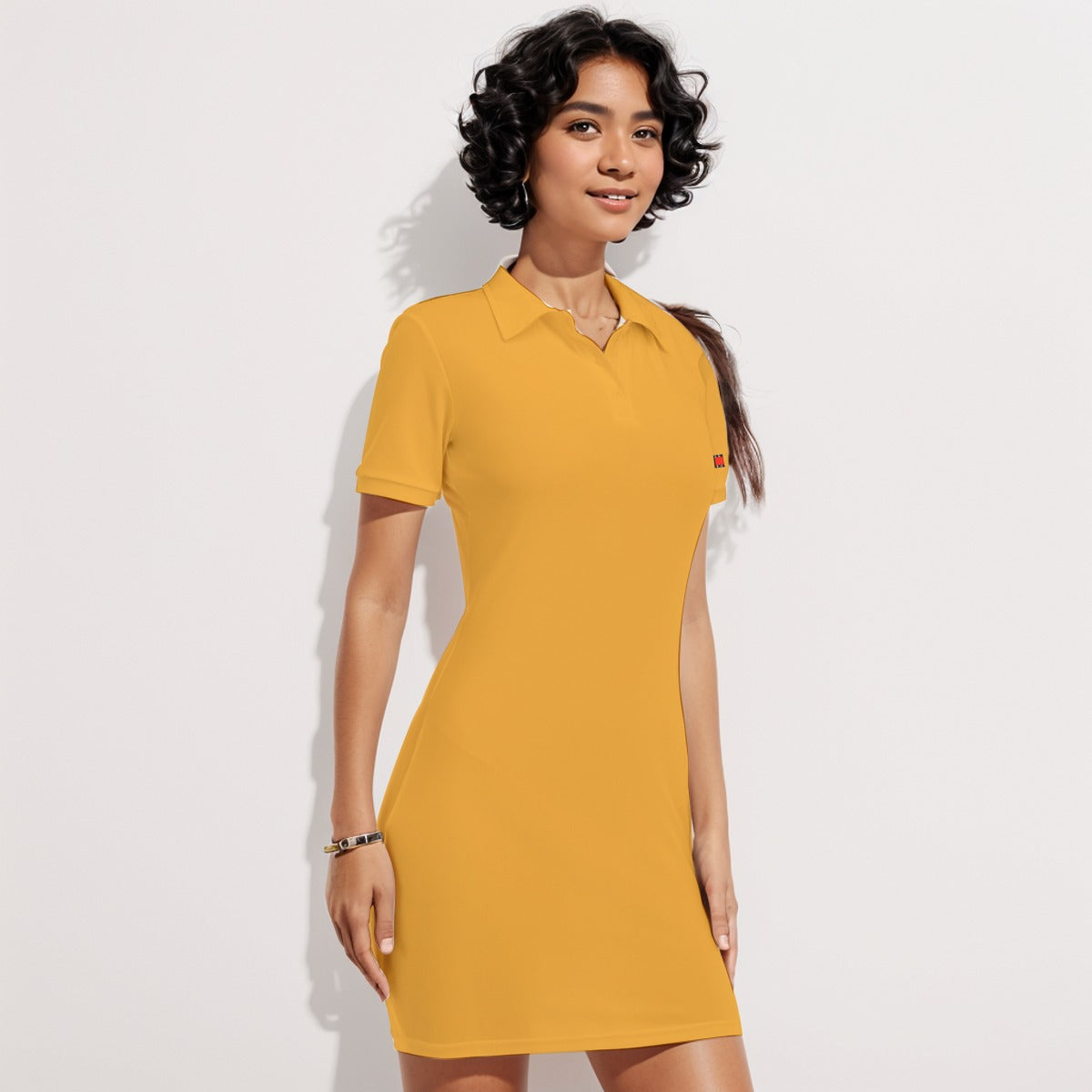 Felise KaBobo - Women's Polo Collar Dress