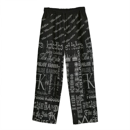 Felise KaBobo - Graffitti Straight Casual Pants