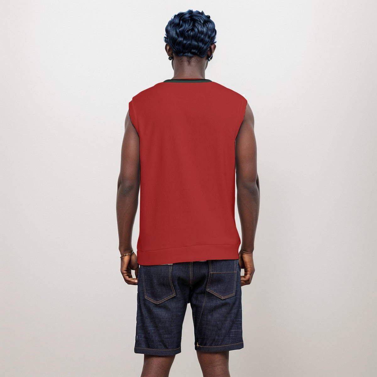 Felise KaBobo - Men's Knitted V-neck Vest