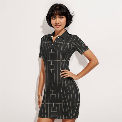 Felise KaBobo - Women's Polo Collar Dress