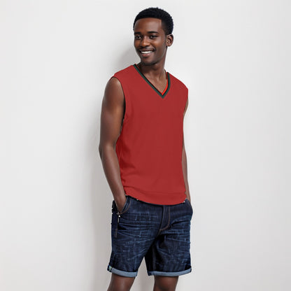Felise KaBobo - Men's Knitted V-neck Vest