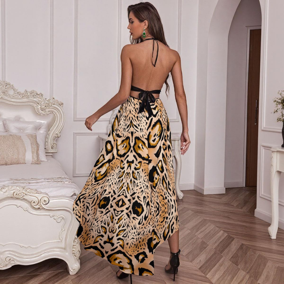 Felise KaBobo - Elegant Mesh Lace Evening Dress