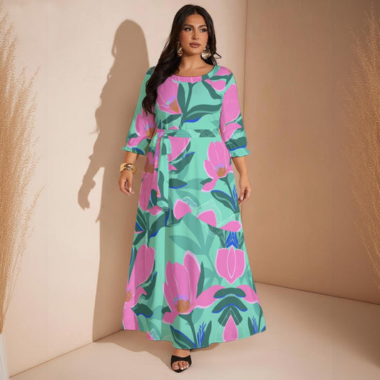 Felise KaBobo - Women’s Maxi Dress|Plus Size