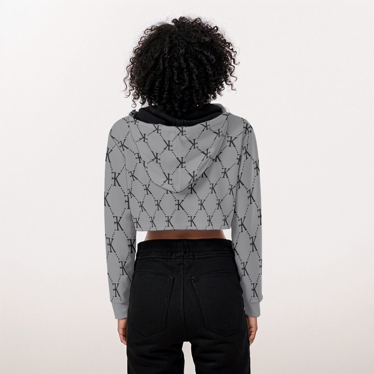 Felise KaBobo - Women's Crop Top Hoodie
