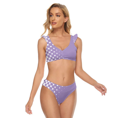 Felise KaBobo - Bikini Swimsuit With Ruffle Cuff Bra