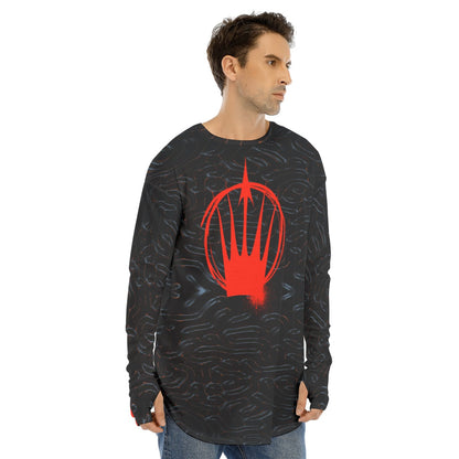 Felise KaBobo - Men's Fingerless Long Sleeve T-shirt