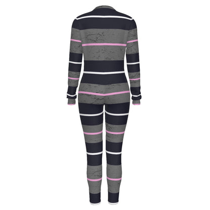 Felise KaBobo - Women's Plunging Neck Jumpsuit