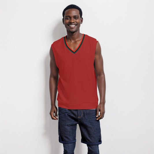 Felise KaBobo - Men's Knitted V-neck Vest