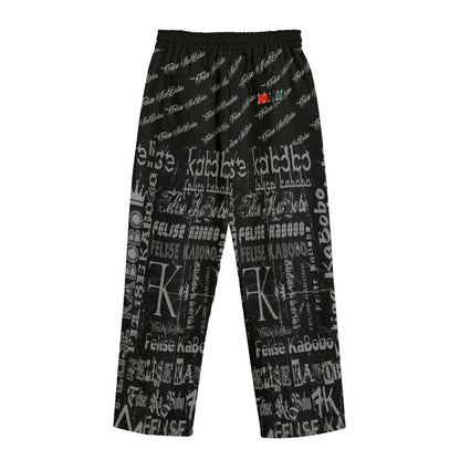Felise KaBobo - Graffitti Straight Casual Pants