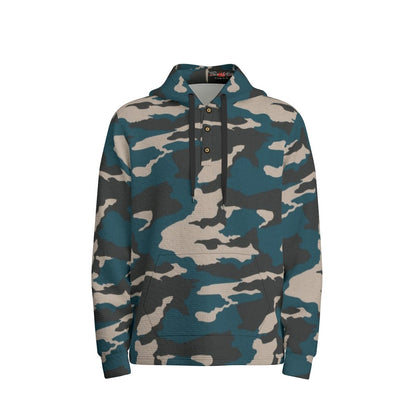 Felise KaBobo - Men's Half  Button Hoodie