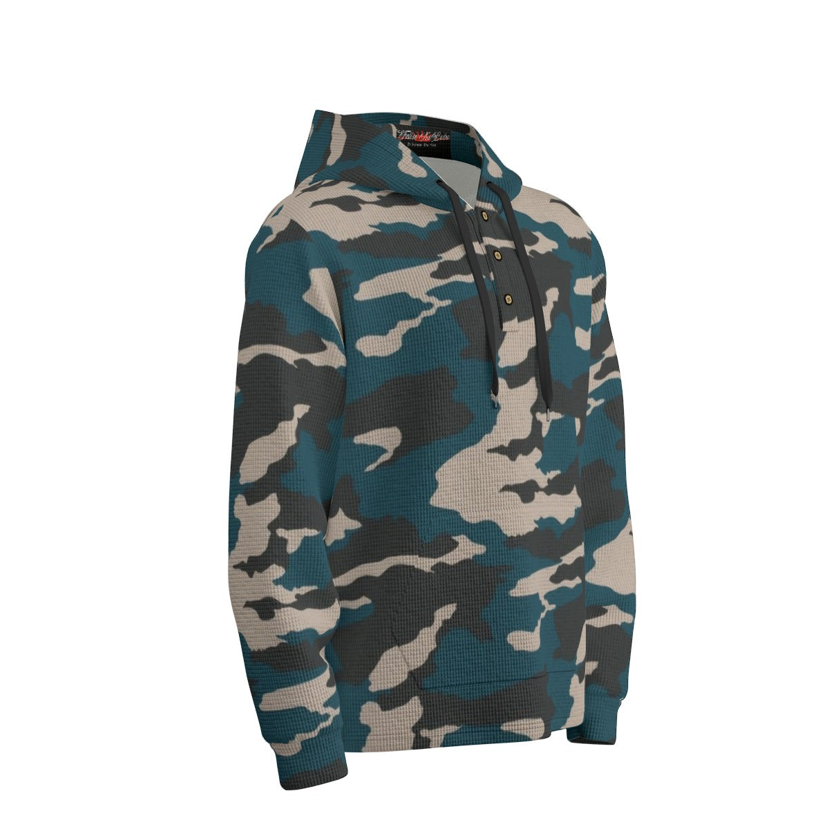 Felise KaBobo - Men's Half  Button Hoodie