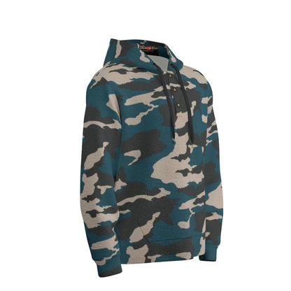Felise KaBobo - Men's Half  Button Hoodie